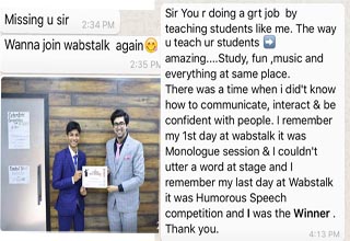 Unbelievable Review by Wabs Talk Student | From Beginner to Winner