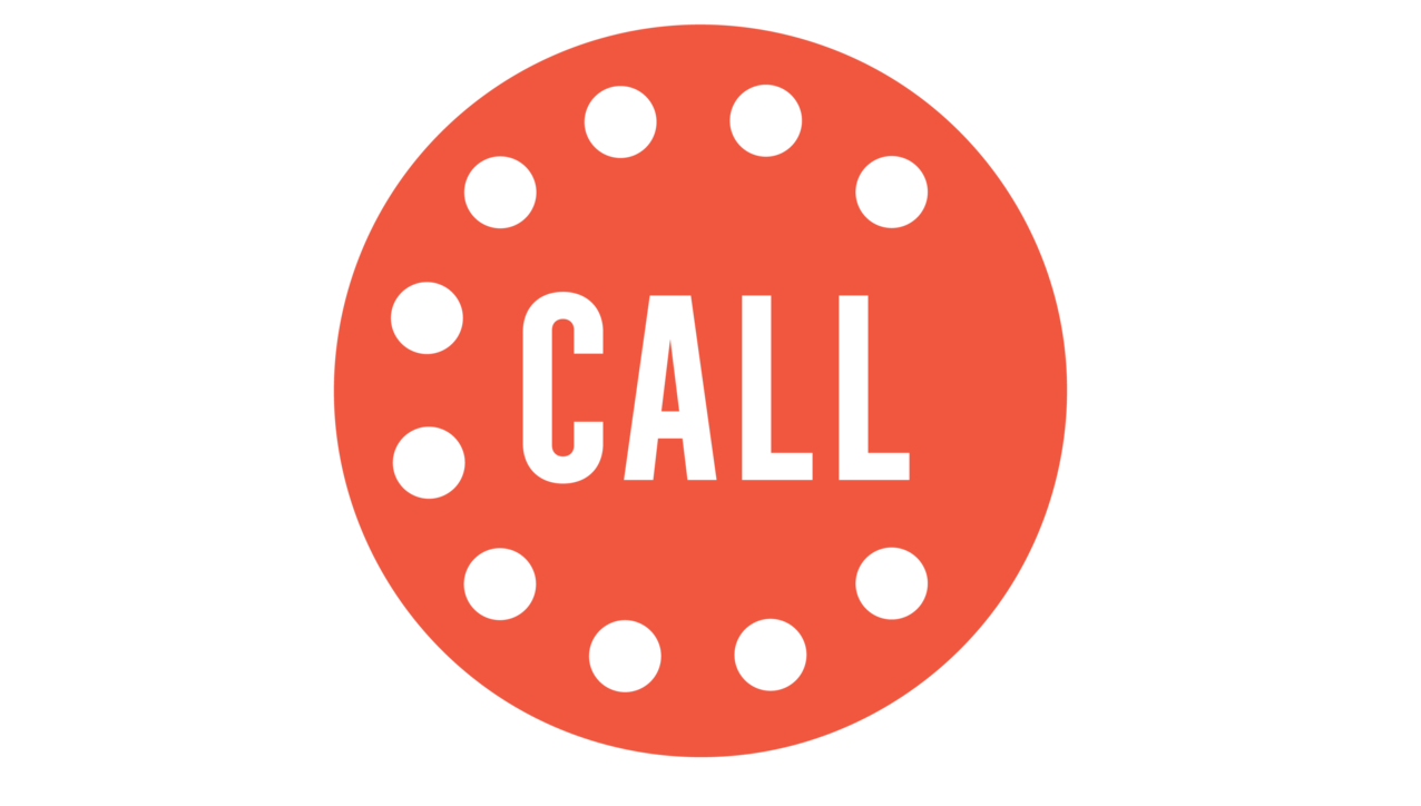 Red call. Call logo PNG. Call logo.