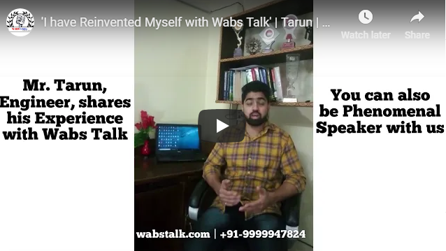 'I have Reinvented Myself with Wabs Talk' | Student Testimonial | Best English Speaking Course,Delhi