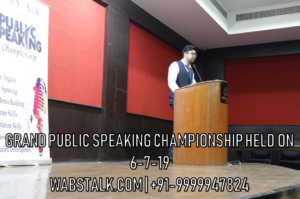 Grand public speaking championship