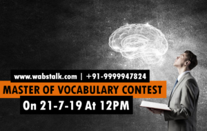 Master of vocabulary contest