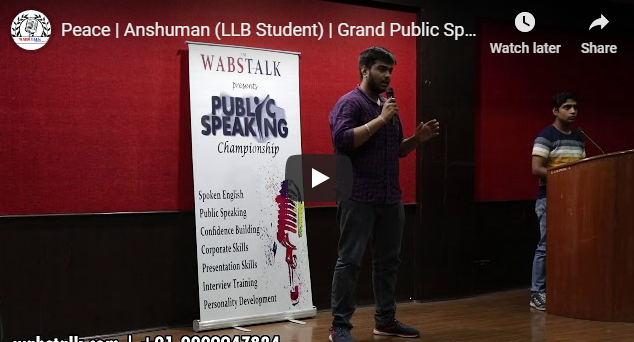 Grand public speaking championship