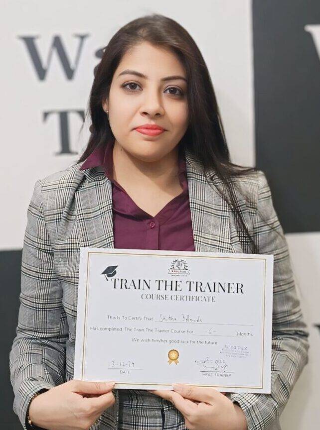 Profile of Shikha - Train The Trainer Certification Course Graduate ...